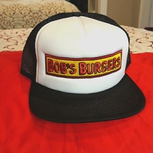 Bob's Burgers snap back, embroider hat, Ripple Junction, NWOT